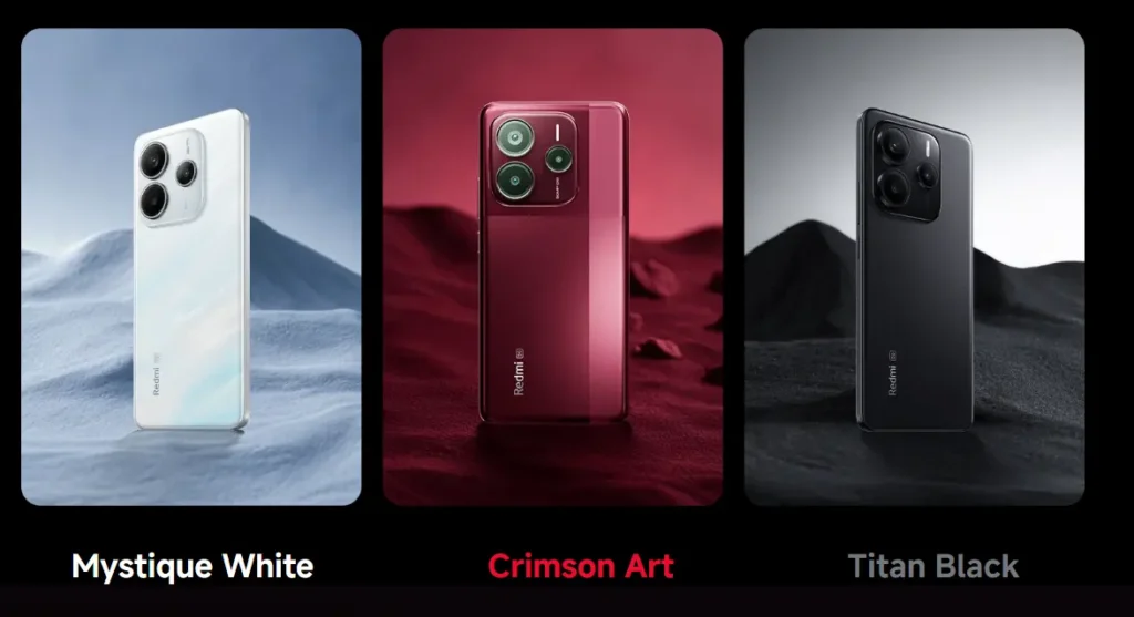 Redmi Note 14 SE 5G color option